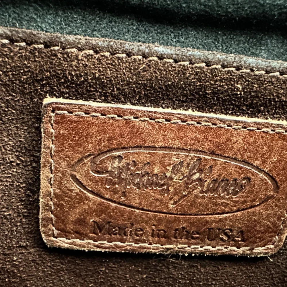 Michael Bianco Vintage Leather Briefcase – Made in USA